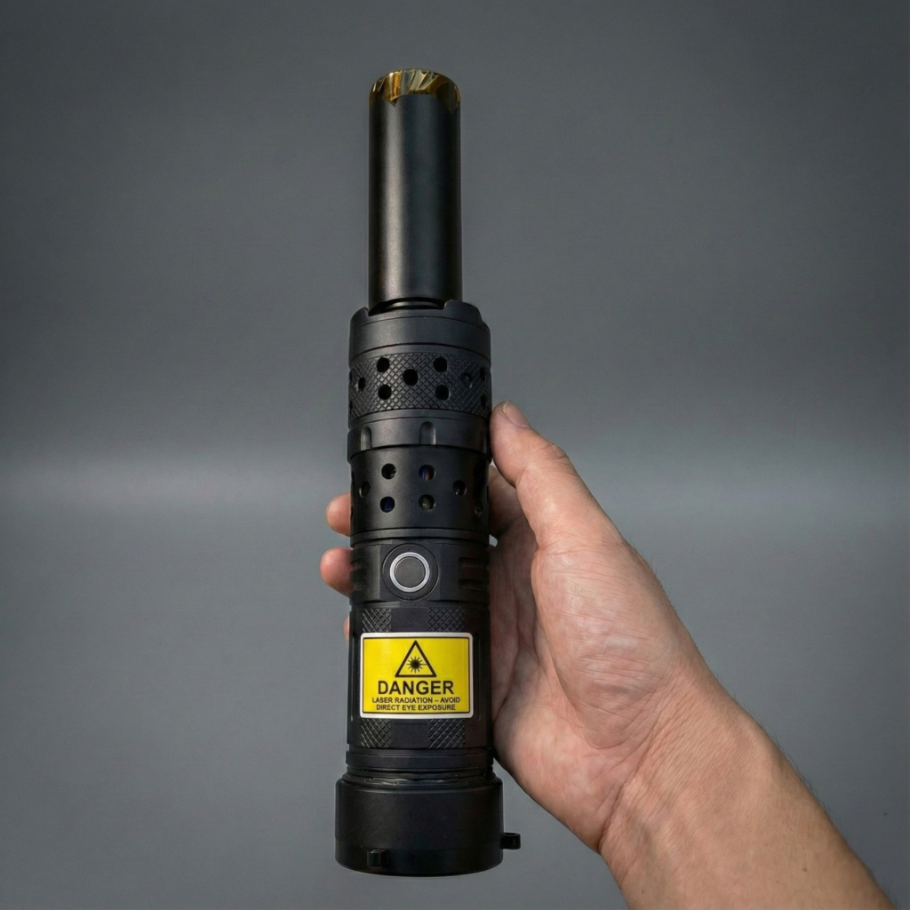 VEYRO™ - High-Power 120W Laser Burning Tool with Light
