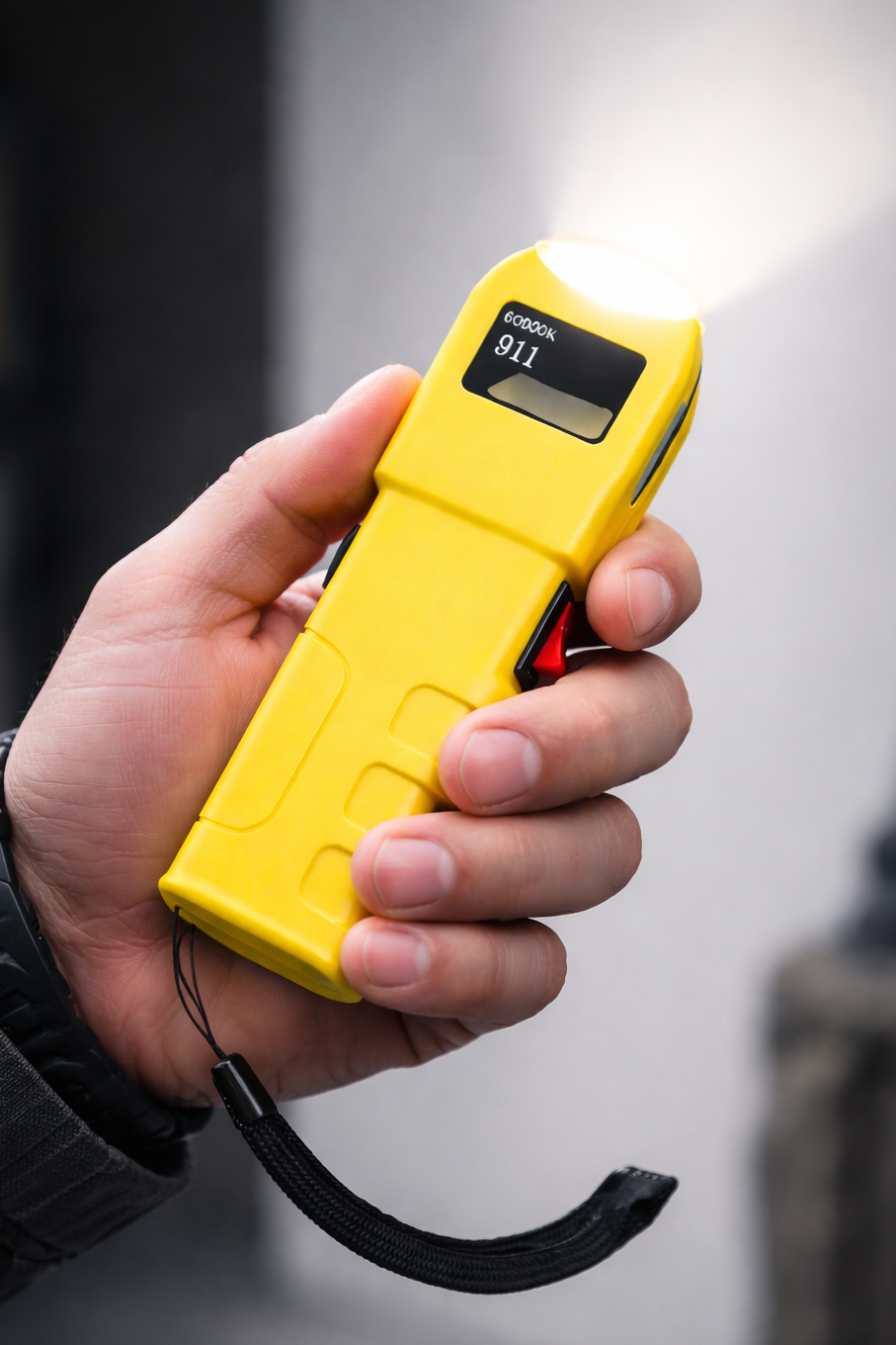 VEYRO™ - High-Voltage Stun Flashlight Tactical Security Light