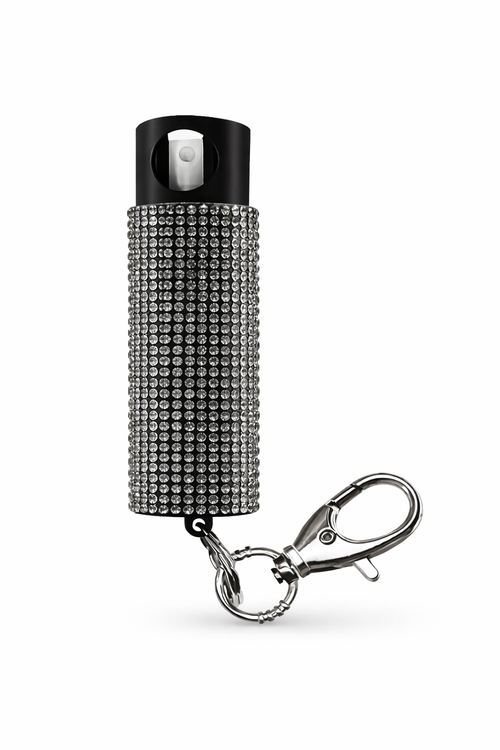 Diamond spray keychain